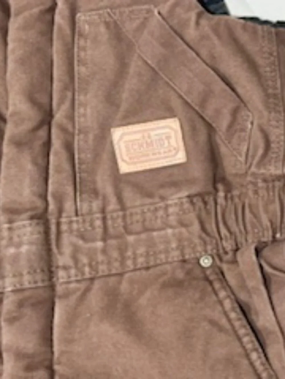 Schmidt Workwear Youth Heavy Duty Overalls Pockets Zip Lined Small Regular (6-8)